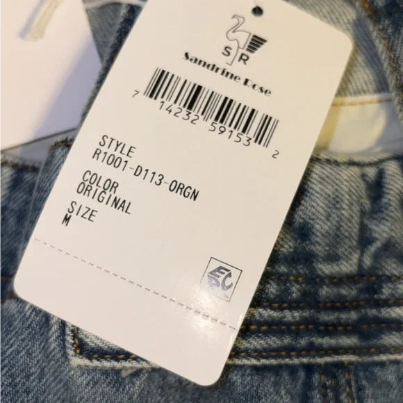 Sandrine Rose Light Blue Denim Overalls - Picture 6 of 6